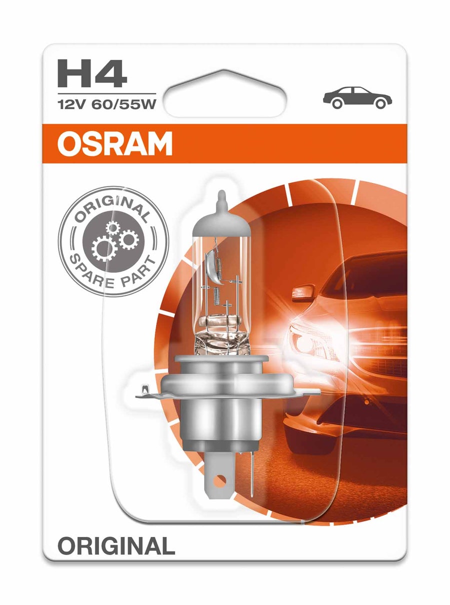 Lâmpada Halógena H4 - Osram - 64193