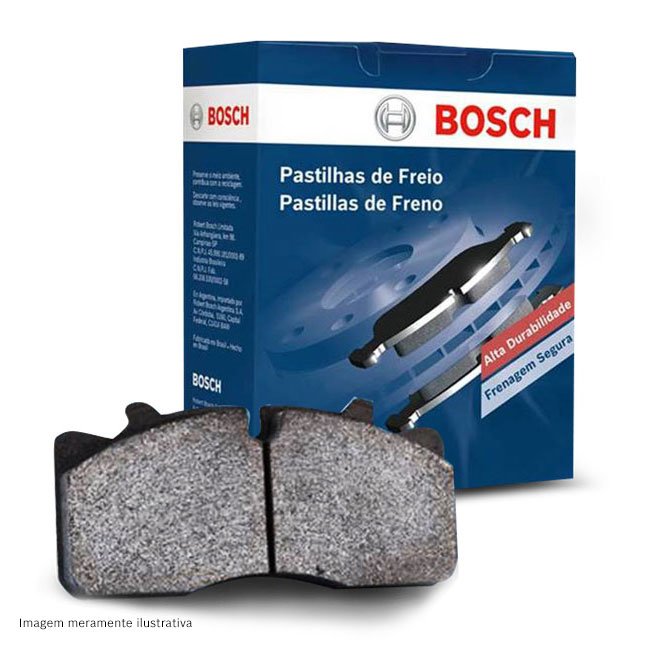 Pastilha de Freio - BB 484-A - Bosch - 0986BB0171 - Jogo